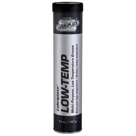 Lubriplate Calcium Complex Grease, Multipurpose, Cartridge, Semi Solid LOW TEMP 14.5OZ CART ; L0172-098